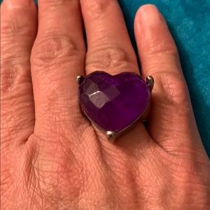 Purple Heart ring
